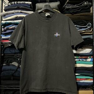 2000s planet prevacid Hanes Charcoal Graphic Tee